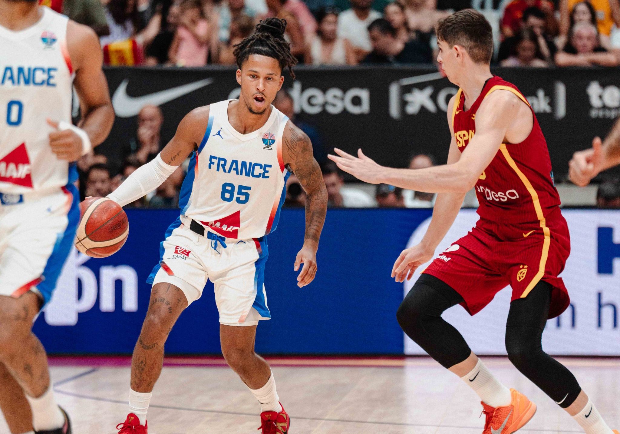 Équipe de France - Pour le premier de leurs deux affrontements contre l'Espagne, les Bleus l'ont emporté face à la Roja ce jeudi 14 août.