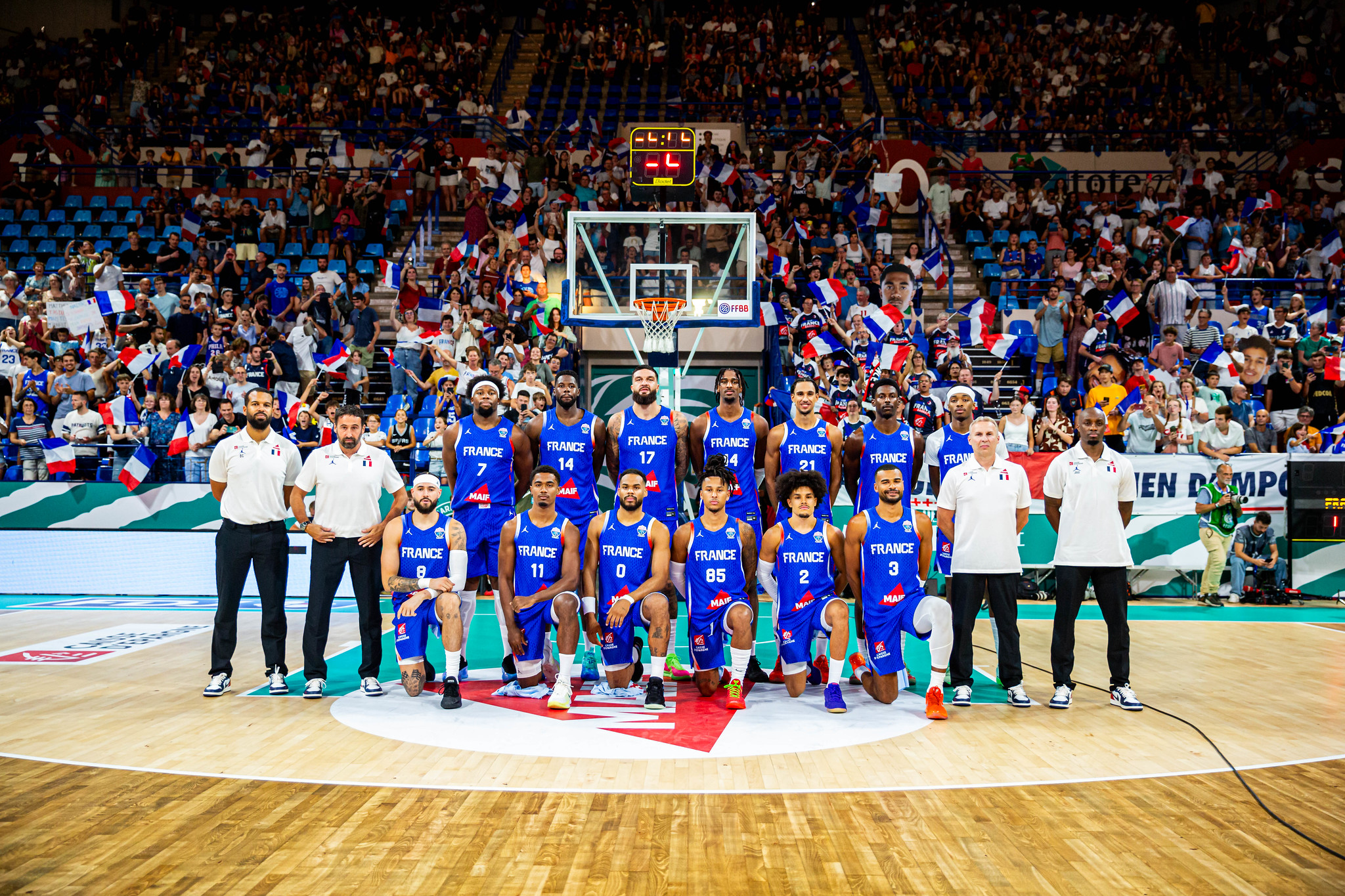 EuroBasket 2025 - La FIBA place l'équipe de France masculine à la 3e position de son Power Ranking pour l'EuroBasket 2025.
