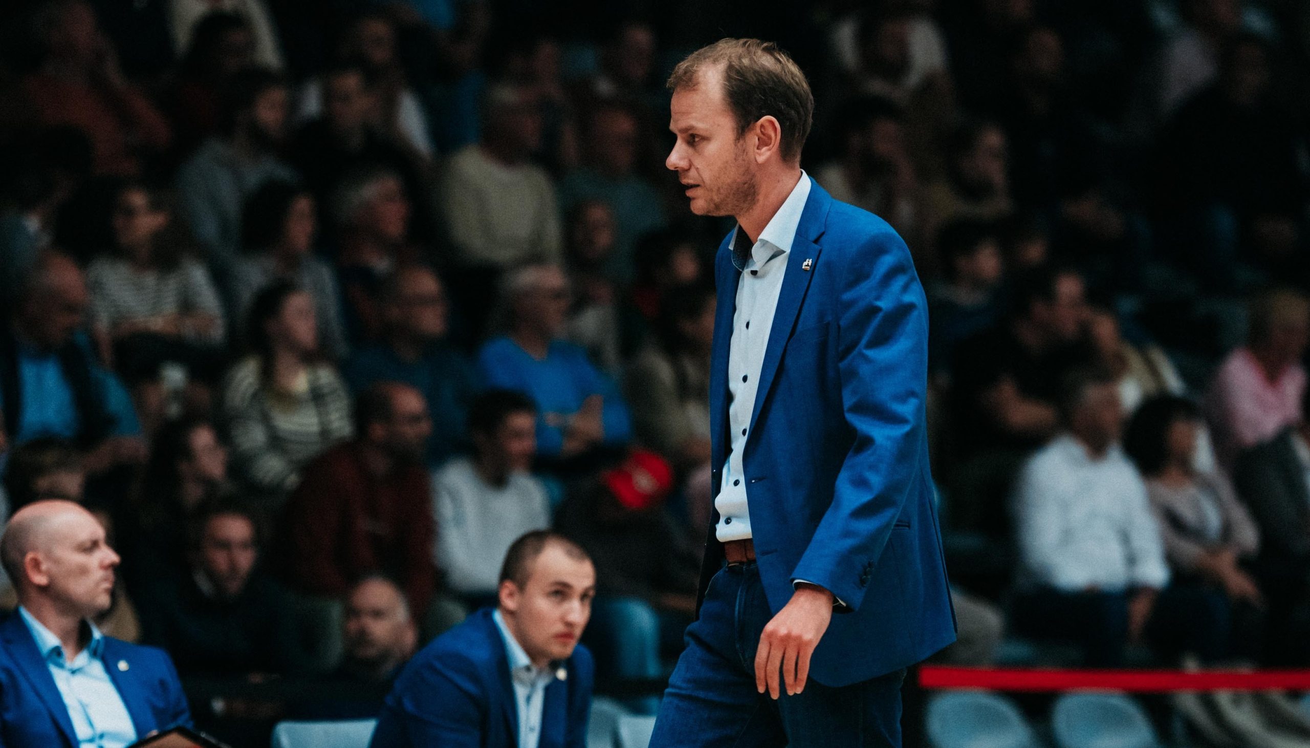 Kristof Michiels, entraineur de Louvain