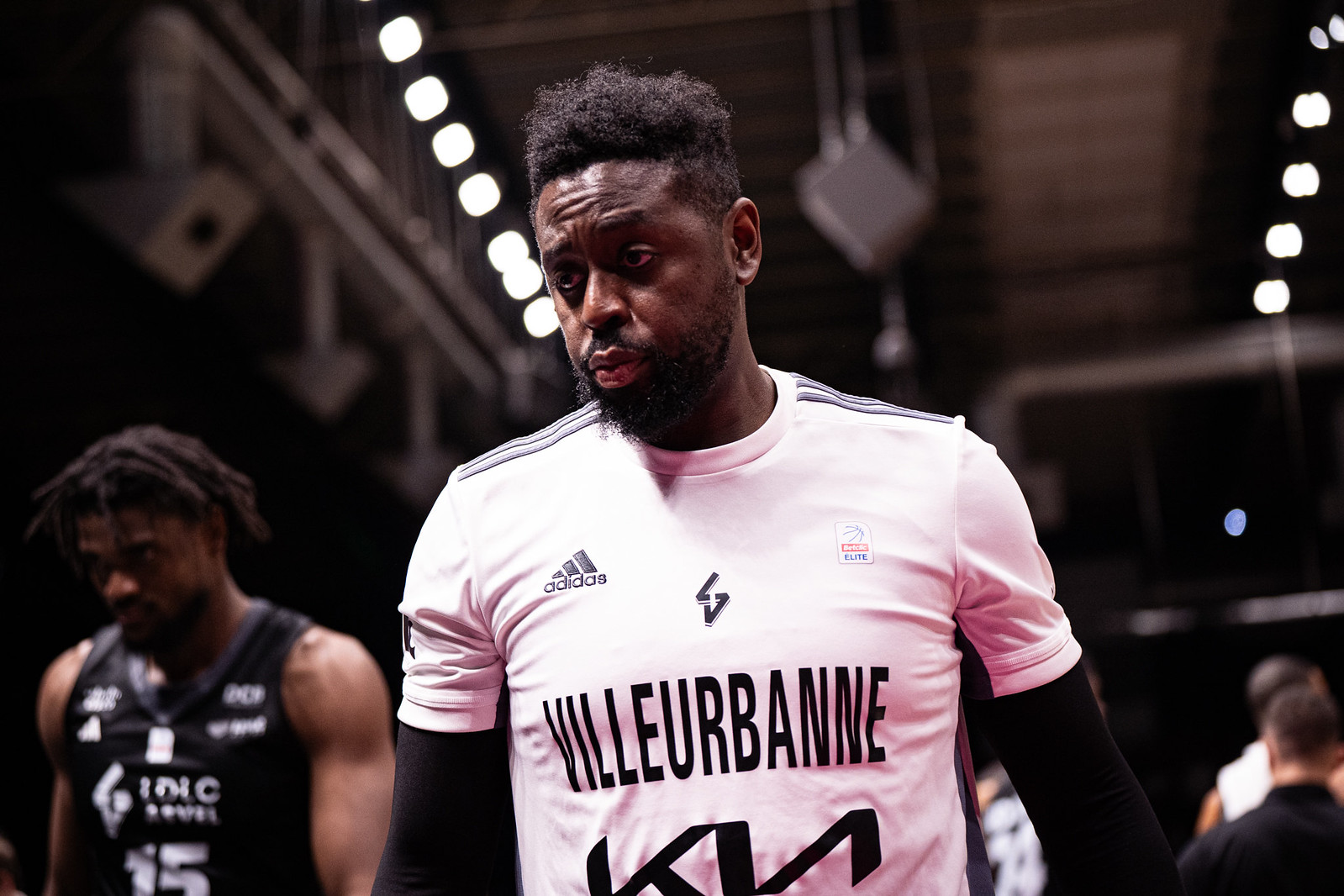 Boris Dallo en janvier 2024 avec l'ASVEL