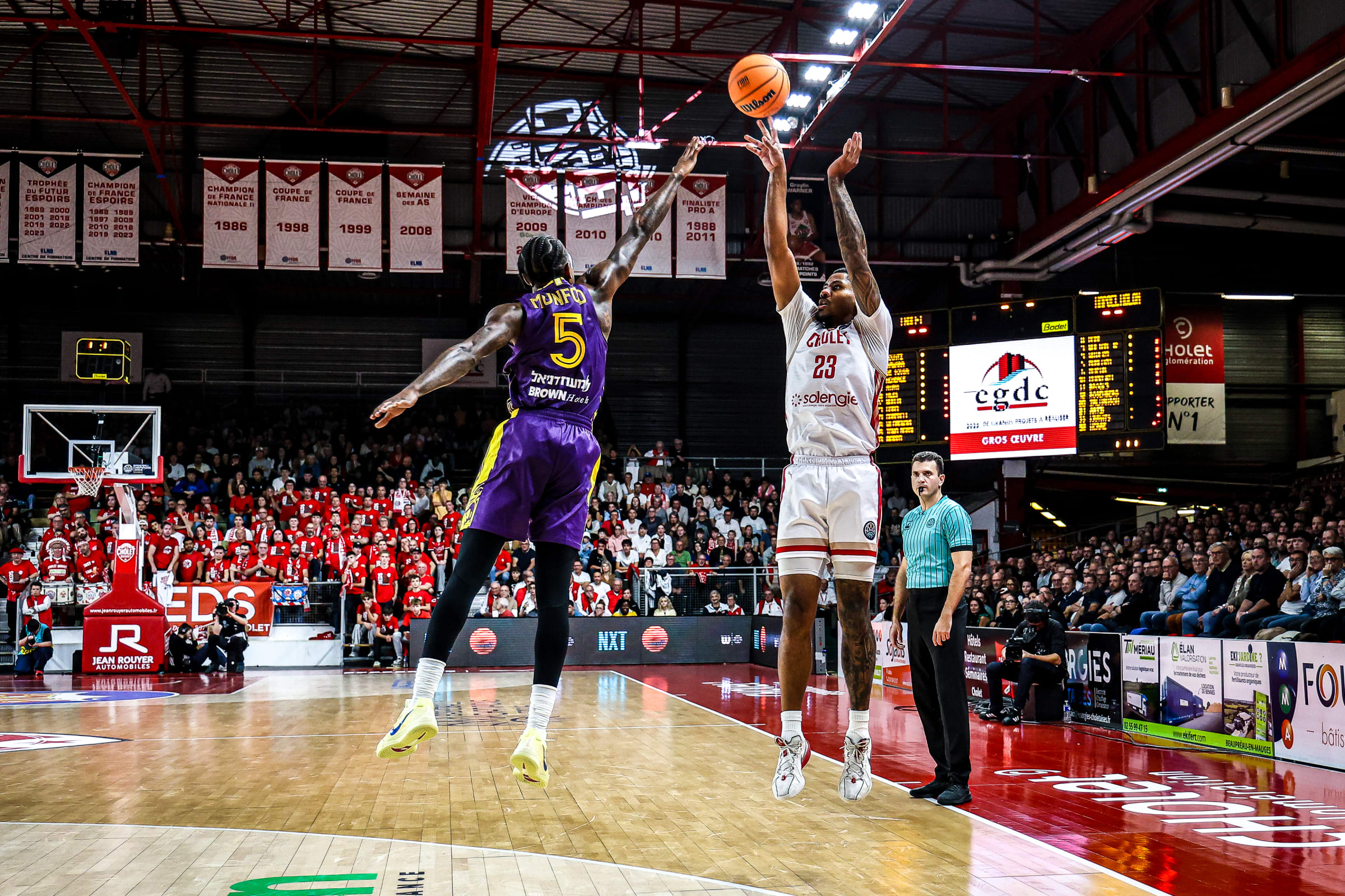 Cholet fait le plein à chaque match à la Meilleraie