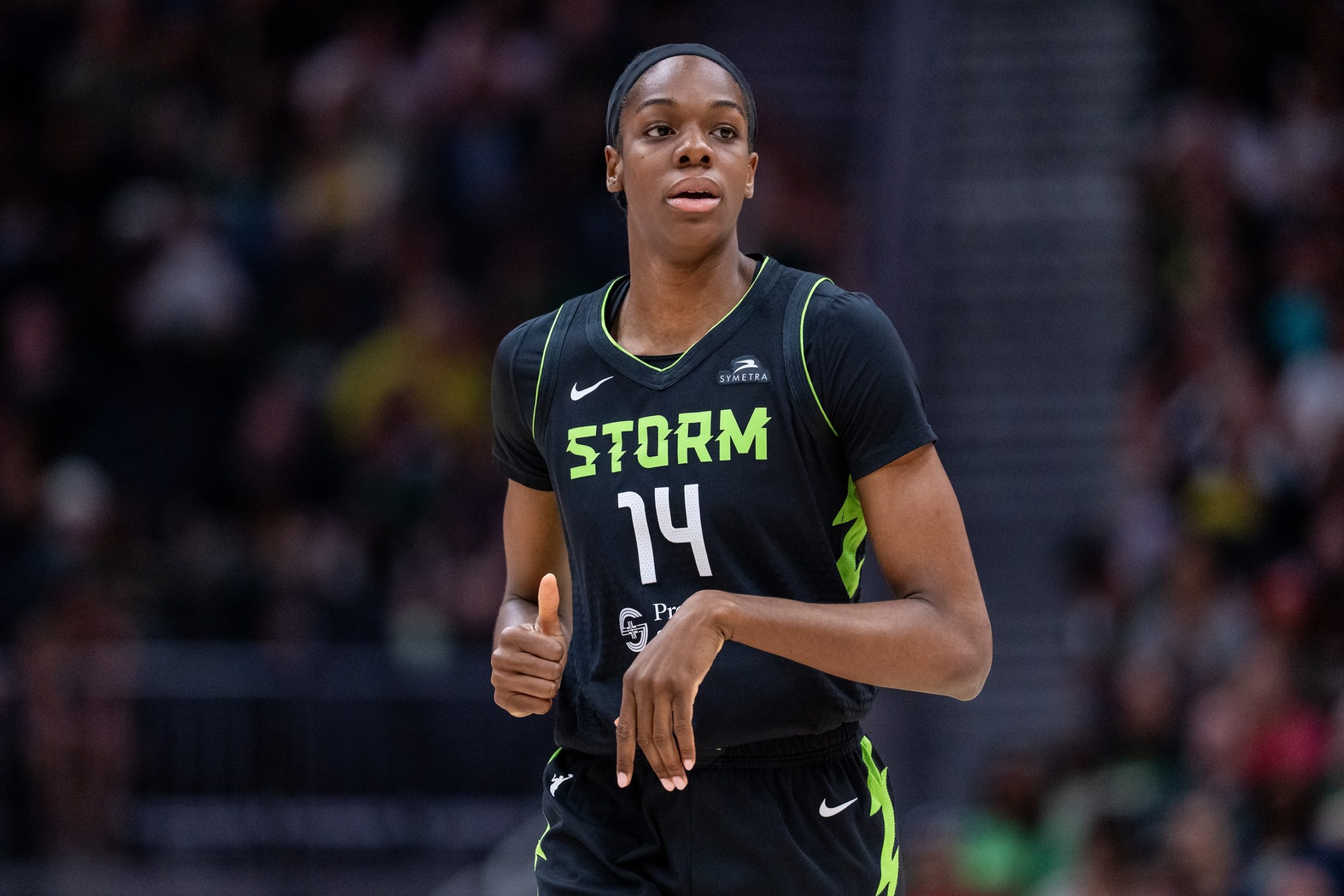Dominique Malonga est montée en puissance au cours de saison rookie en WNBA, avec Seattle