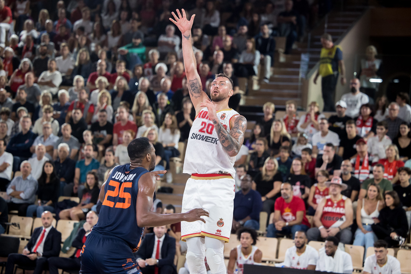 Donatas Motiejunas devrait quitter l'AS Monaco pour rejoindre l'Etoile Rouge de Belgrade