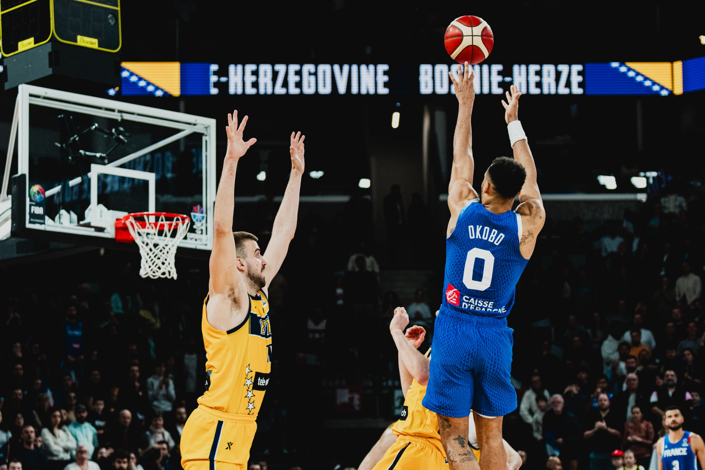 Elie Okobo France Bosnie 24 février
