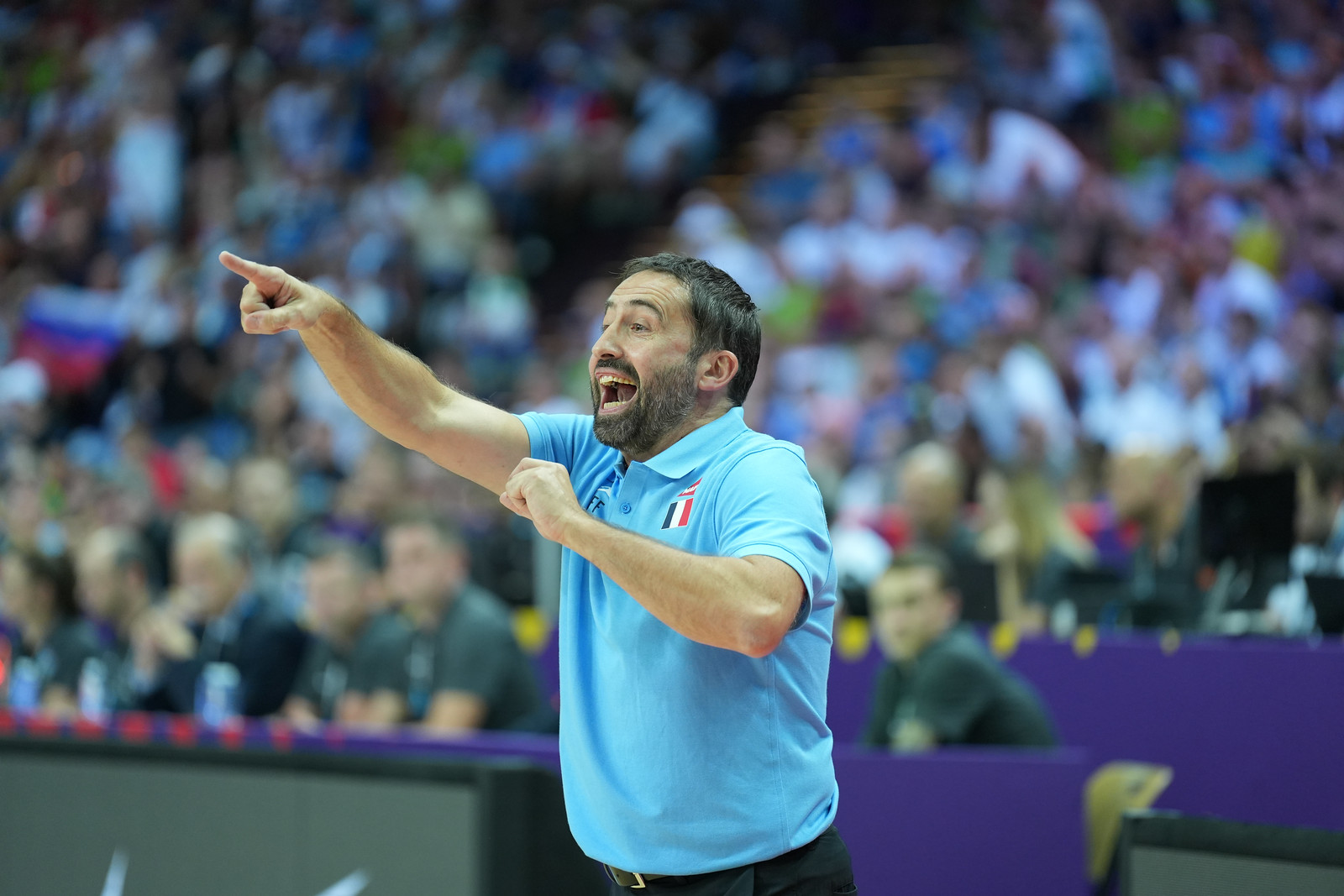 Frédéric Fauthoux reste invaincu en équipe de France, après la victoire des Bleus face à la Slovénie à l'EuroBasket