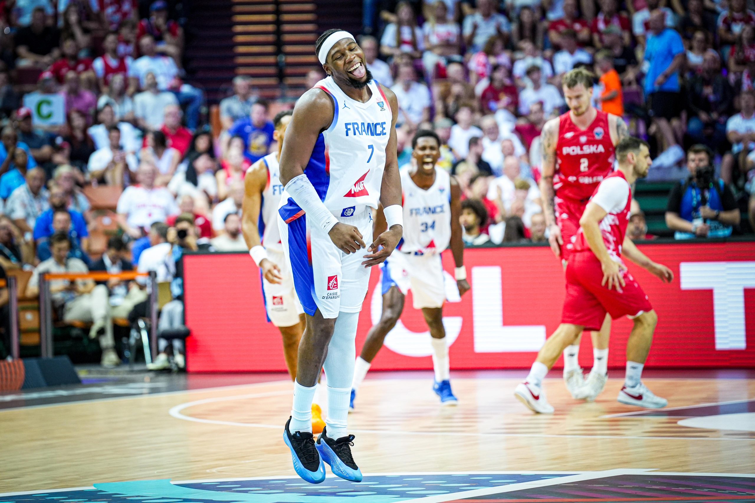 Guerschon Yabusele brought back smiles to Team France and its fans with his stellar performance against Poland