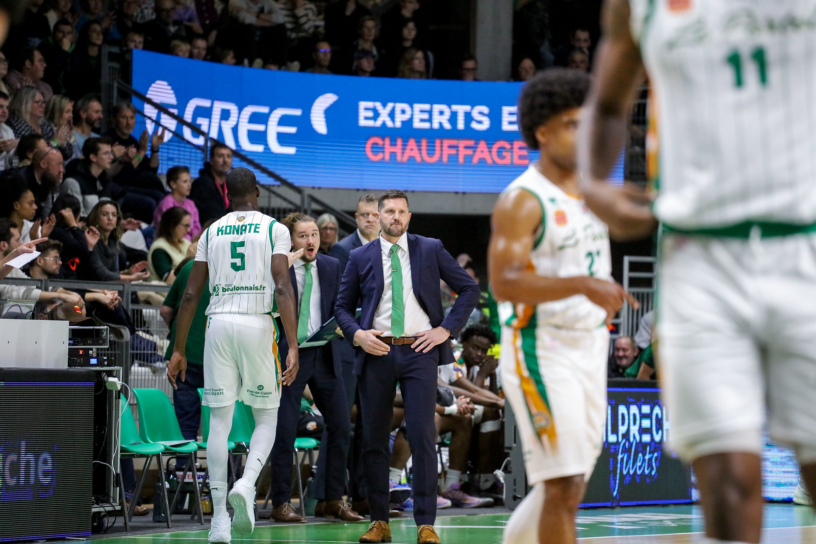 Kenny Grant et Le Portel ont perdu face au BCM Gravelines-Dunkerque