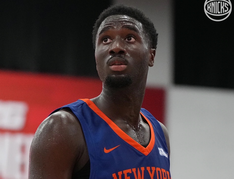 Mohamed Diawara with New York at Summer League