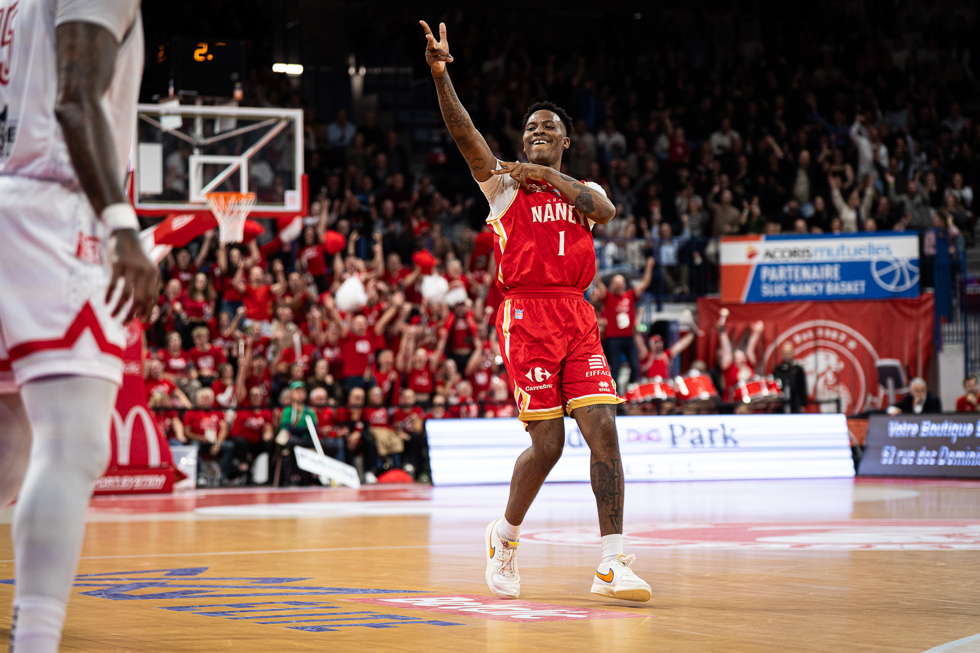 Après deux revers consécutifs, Nancy a réussi à retrouver le chemin du succès en s'imposant au forceps à domicile contre Cholet (91-87).