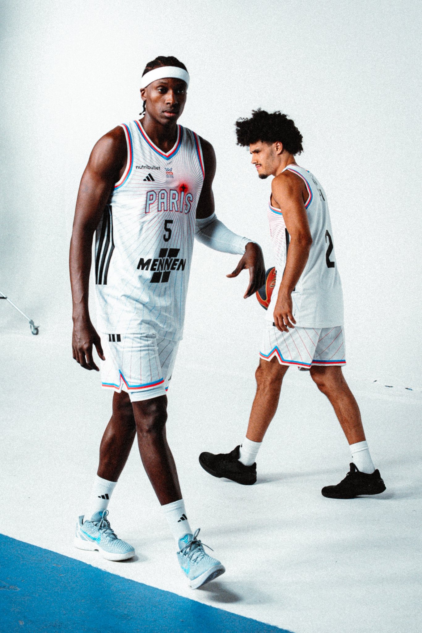 Le maillot blanc. © Paris Basketball