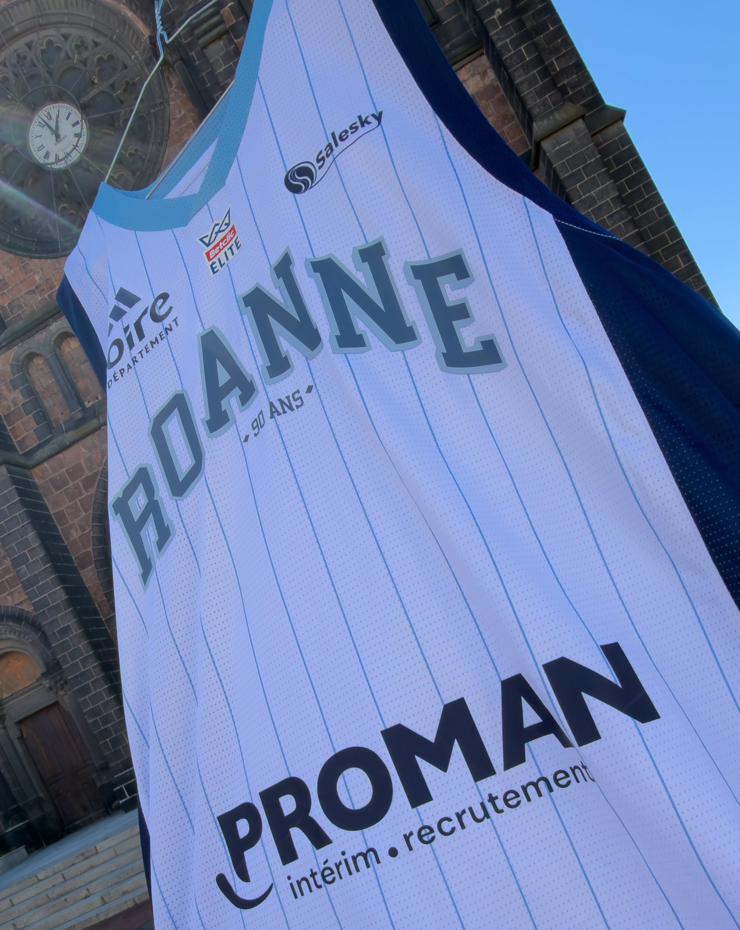 Le maillot blanc. © Chorale Roanne