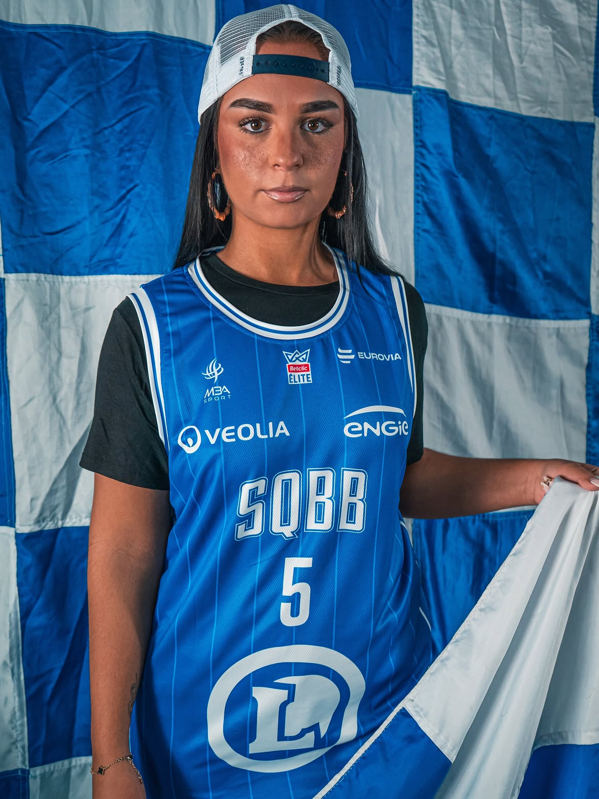 Le maillot bleu. © SQBB