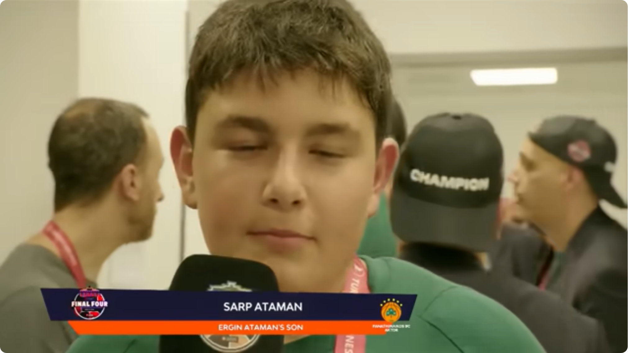 Sarp Ataman au Final Four 2024 de l'EuroLeague, à Berlin