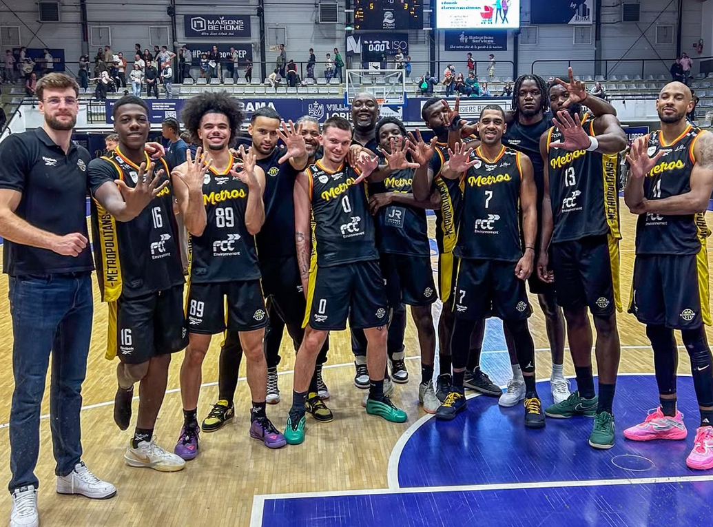 Levallois s'est imposé sur le parquet de Lorient dans le choc de la poule A de NM1