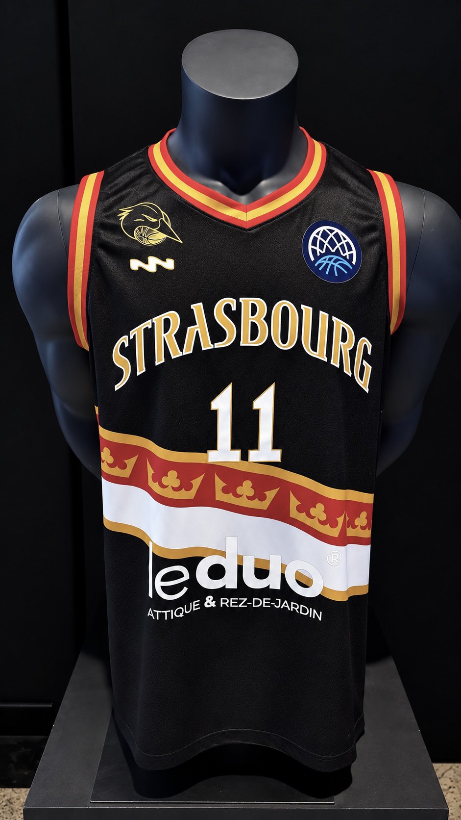 Le maillot noir, utilisé en BCL. © SIG Strasbourg