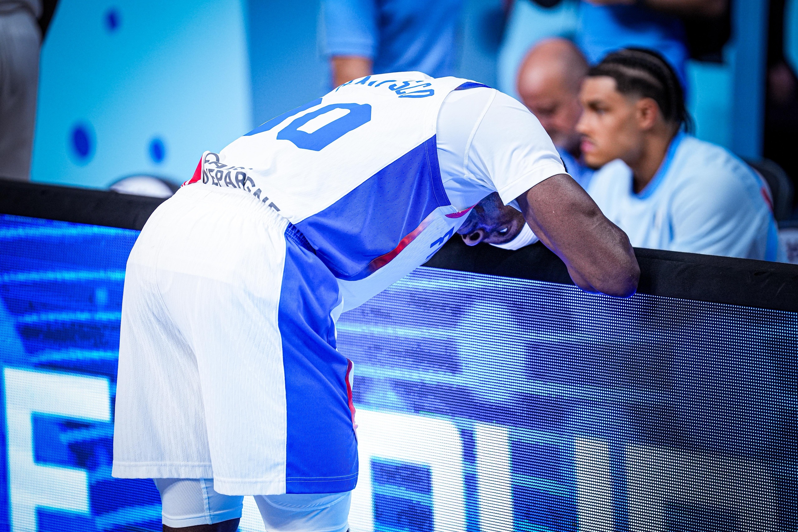 Sylvain Francisco s'est battu mais les Bleus ont perdu face à la Géorgie en huitièmes de finale de l'EuroBasket