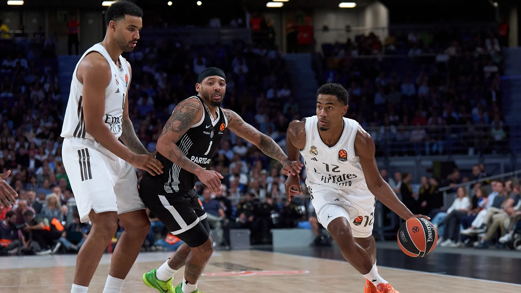 Théo Maledon a signé une belle première avec le Real Madrid en EuroLeague, face au Partizan Belgrade