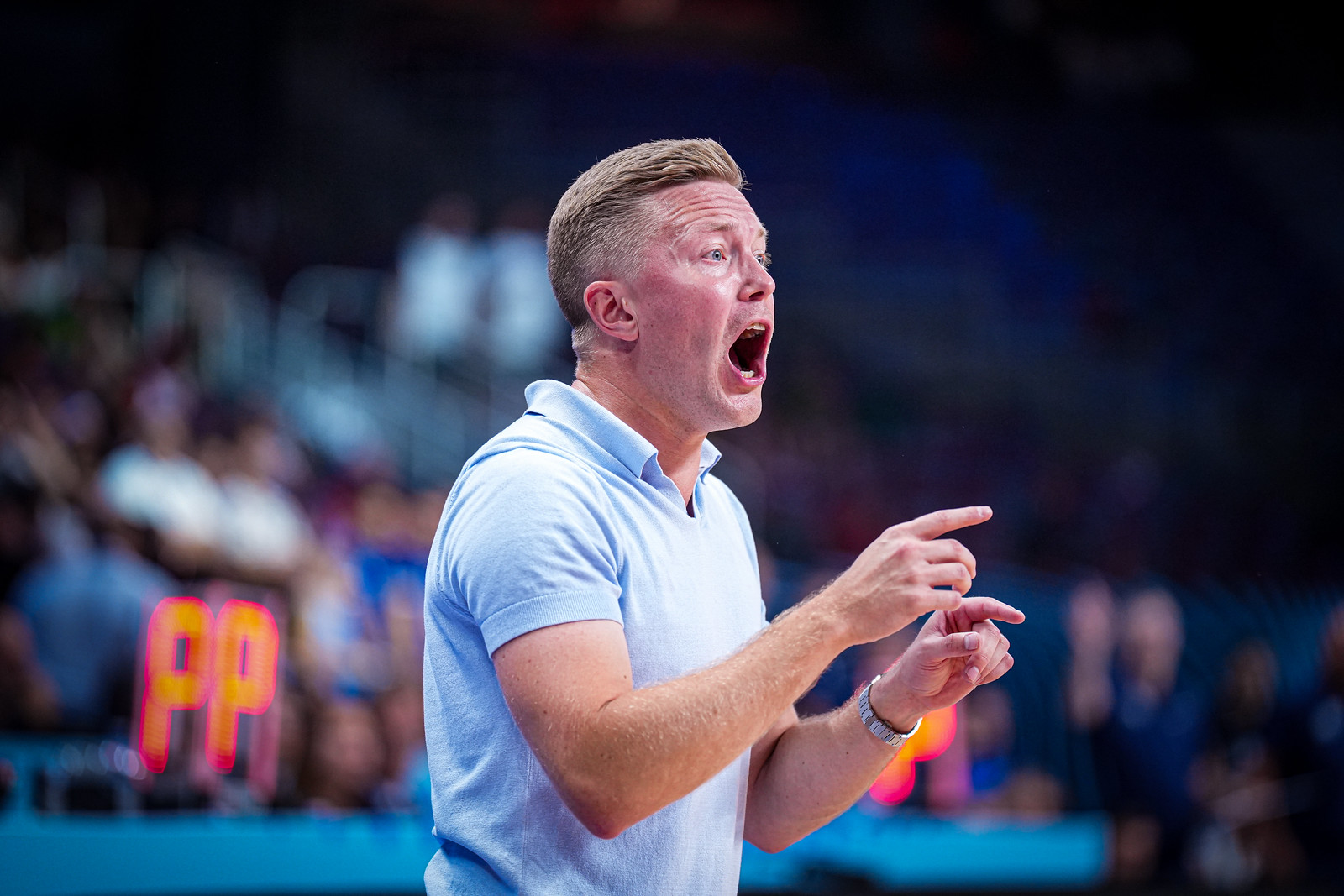 Very vocal, Lassi Tuovi has led Finland to EuroBasket semi-finals