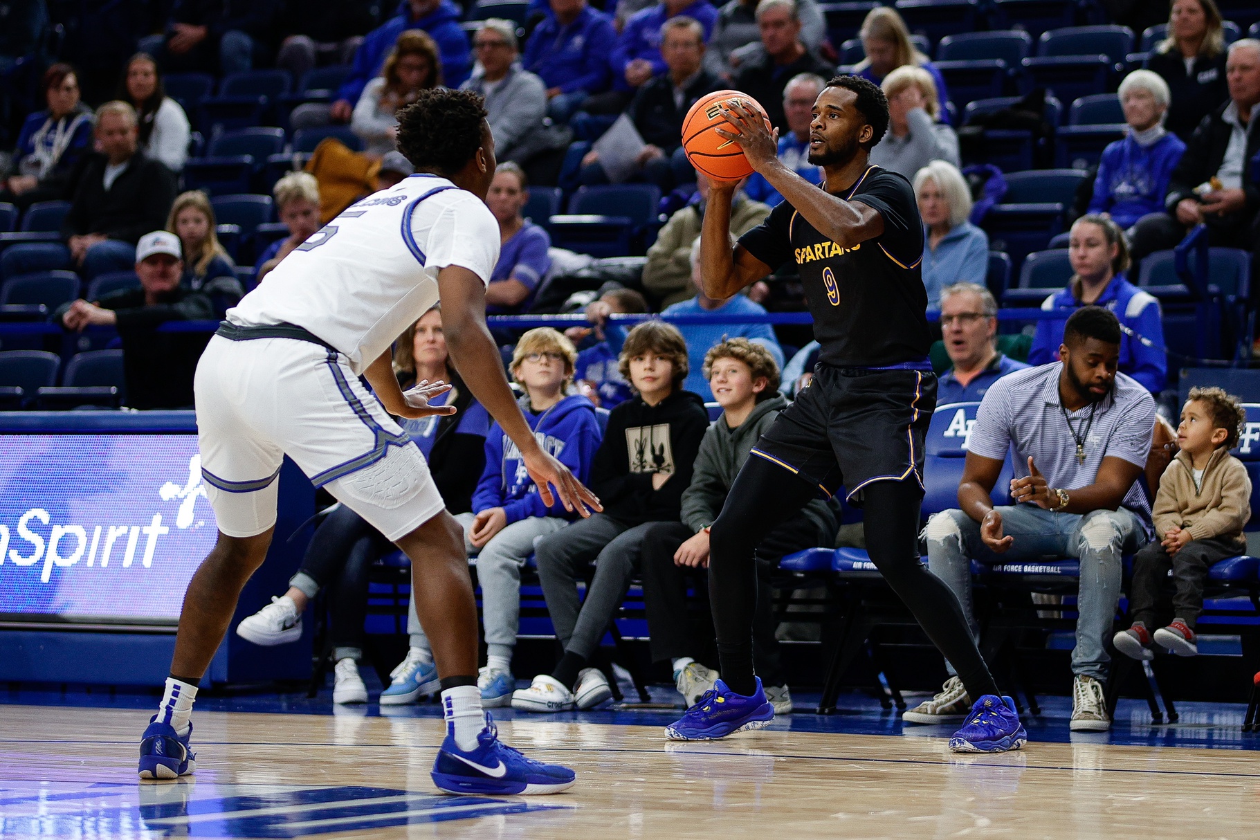 Josh Uduje lors de sa saison senior avec San Jose State