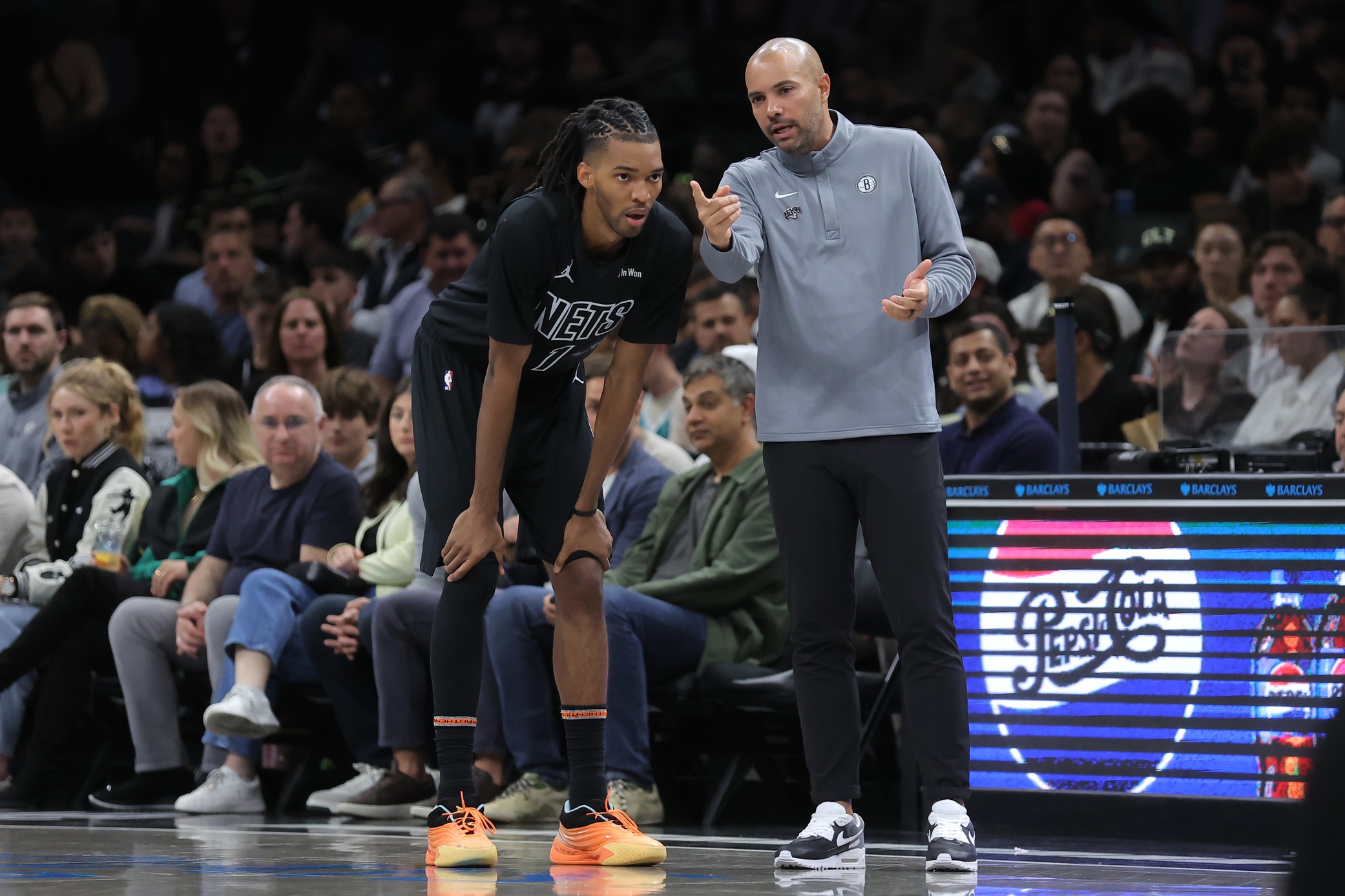 NBA: Charlotte Hornets at Brooklyn Nets