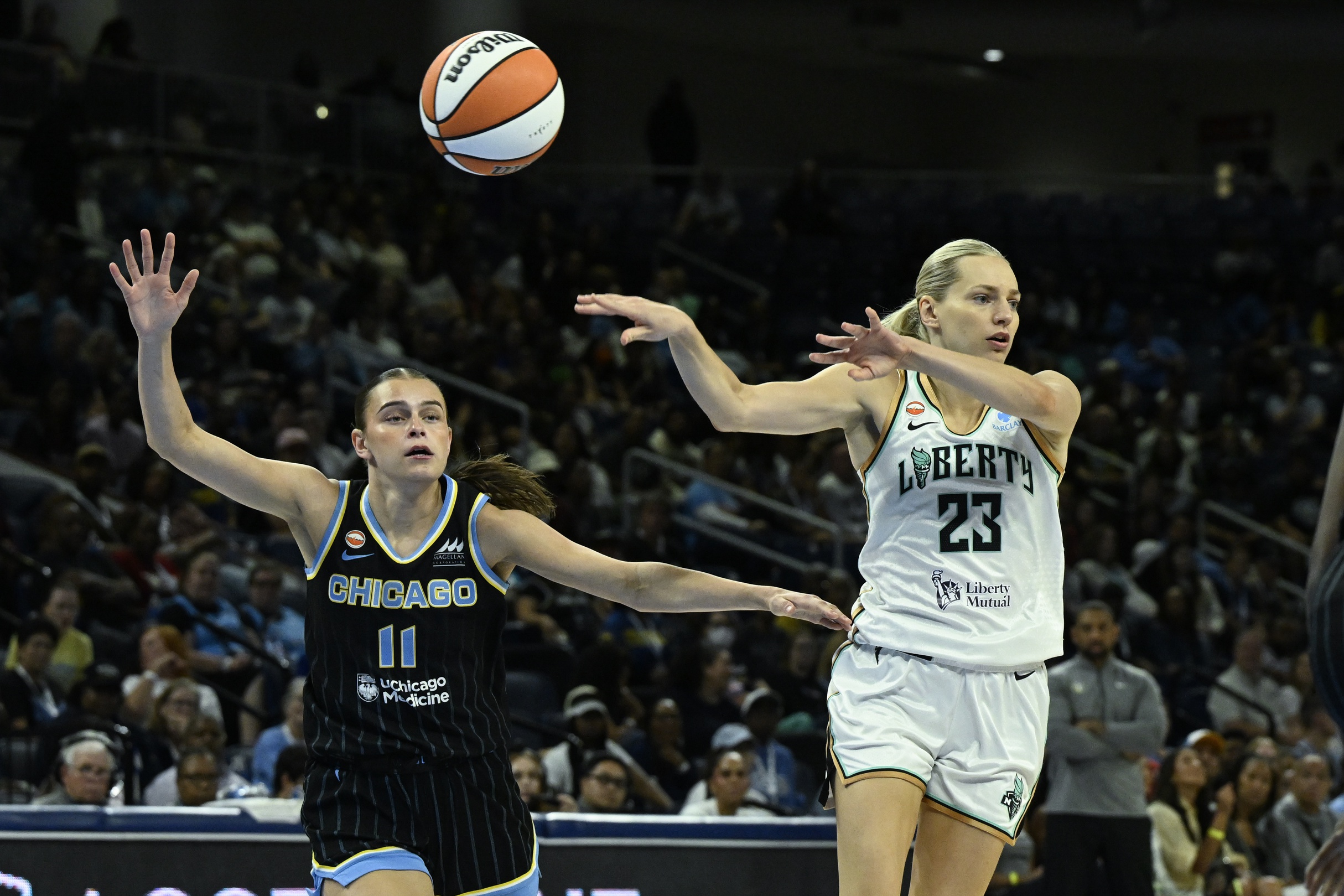 WNBA: New York Liberty at Chicago Sky