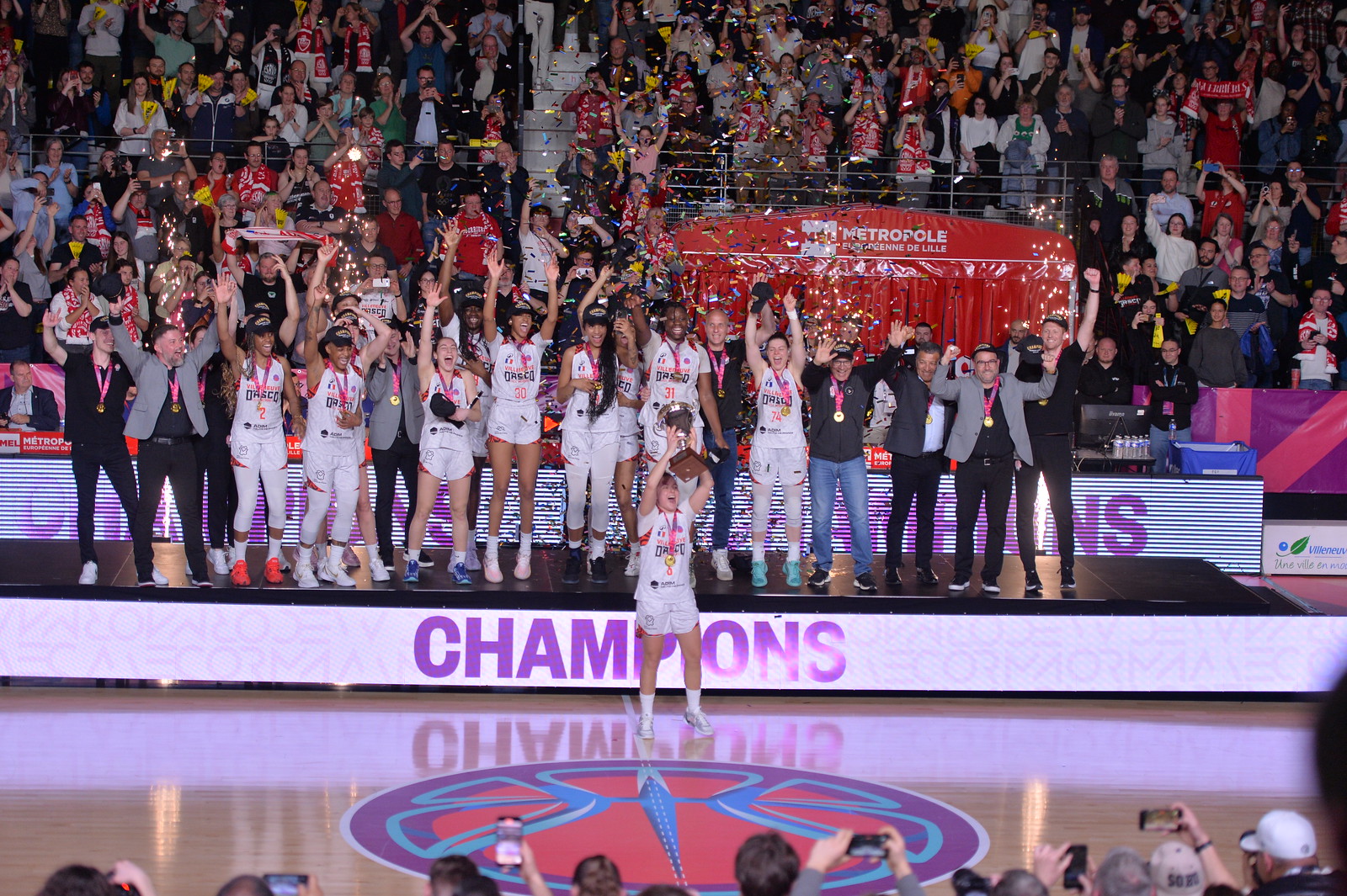 Villeneuve d'Ascq repart pour un tour en EuroCup